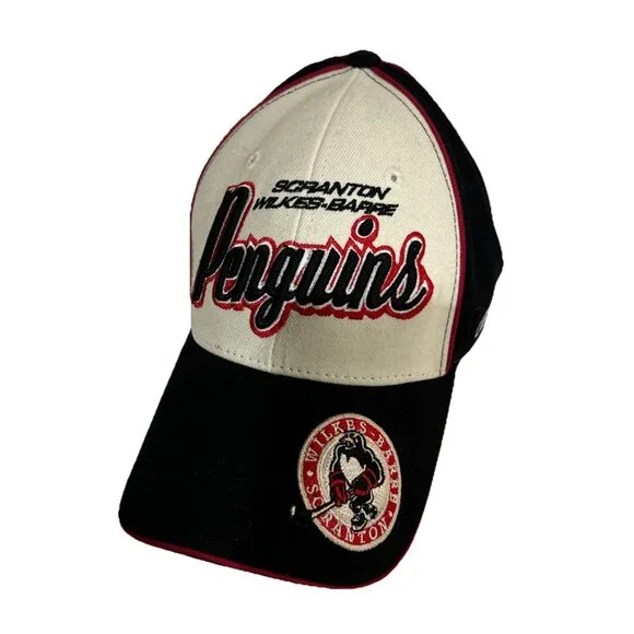 Scranton Wilkes-Barre Penguins Strapback Hockey Reebock Hat Cap Vintage
